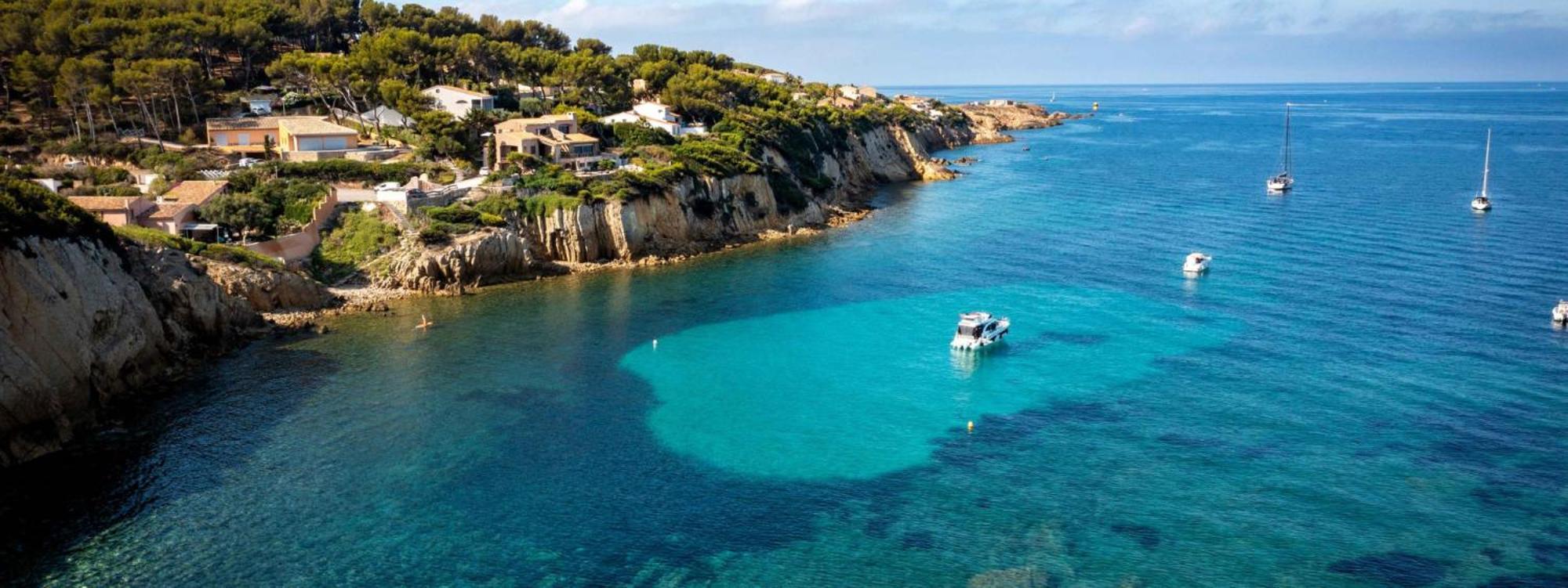 Appartement Sanary Vue Mer Au Calme Luaran gambar